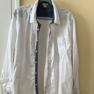Carbon 2 Cobalt button up.dress shirt